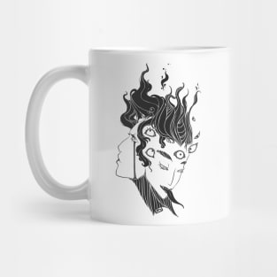 Devil Women Anime Art Mug